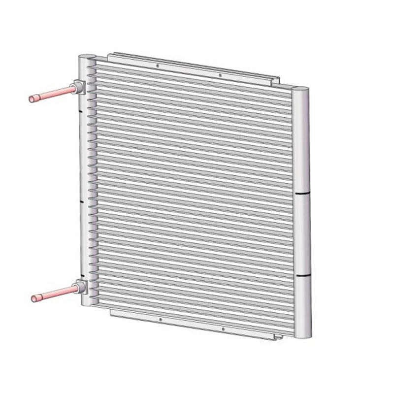 Bobina del condensatore dello scambiatore di calore a microcanali SC-1000 333,2 * 299,7 mm per frigorifero