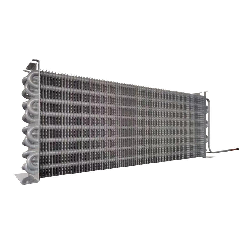 Scambiatore di calore del condensatore a microcanali con tubo alettato in tubo di alluminio MCHE
